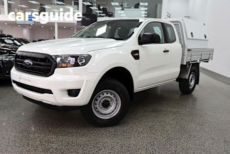 White 2020 Ford Ranger Double Cab Chassis XL 2.2 HI-Rider (4X2)