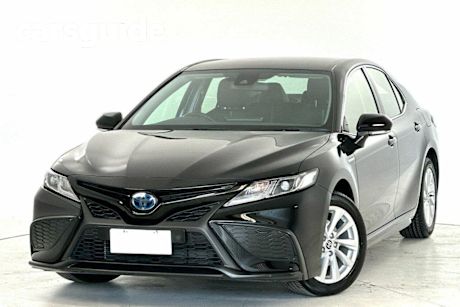 Black 2024 Toyota Camry Sedan Ascent Sport Hybrid