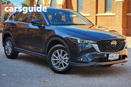 Blue 2023 Mazda CX-5 Wagon Maxx Sport (fwd)