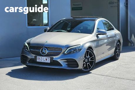 Silver 2018 Mercedes-Benz C200 Sedan
