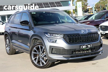 Grey 2024 Skoda Kodiaq Wagon Sportline (4X4) 132TSI