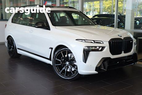 White 2024 BMW X7 Wagon M60I Xdrive Mhev