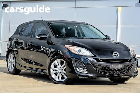 Black 2010 Mazda 3 Hatchback SP25
