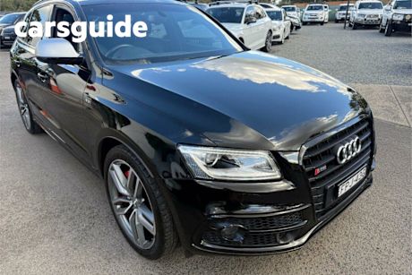 Black 2016 Audi SQ5 Wagon 3.0 TDI Quattro