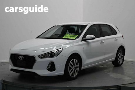 White 2018 Hyundai I30 Hatchback Active