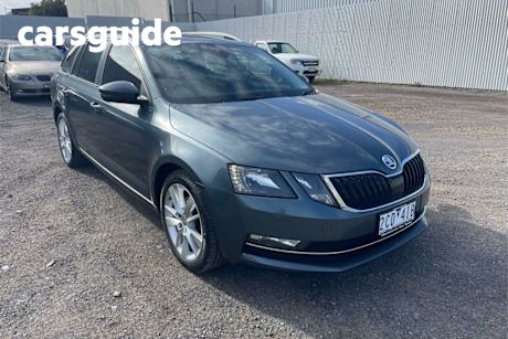 Grey 2017 Skoda Octavia Wagon 110 TSI Sport