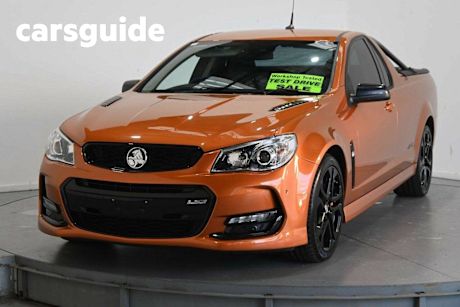 Orange 2017 Holden UTE Utility SS