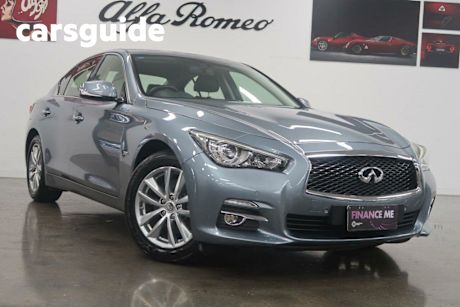 Blue 2016 Infiniti Q50 Sedan 2.0T GT