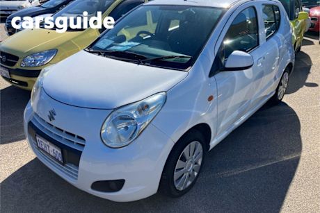 White 2012 Suzuki Alto Hatchback GLX