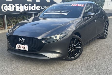 Grey 2020 Mazda 3 Hatchback G25 Astina