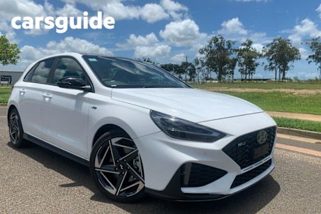 White 2024 Hyundai I30 Hatchback N Line PRM Mhev