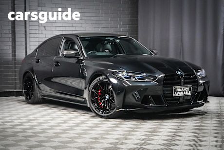 Black 2021 BMW M3 Sedan Competition