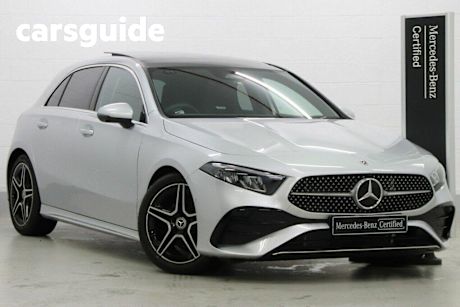 Silver 2023 Mercedes-Benz A200 Hatchback