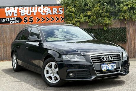 Black 2008 Audi A4 Wagon 1.8 Tfsi Avant