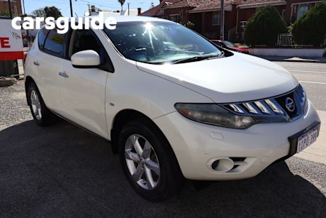 White 2010 Nissan Murano Wagon ST