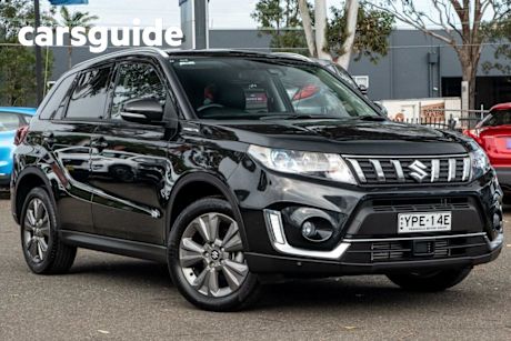 Black 2024 Suzuki Vitara Wagon Turbo 2WD