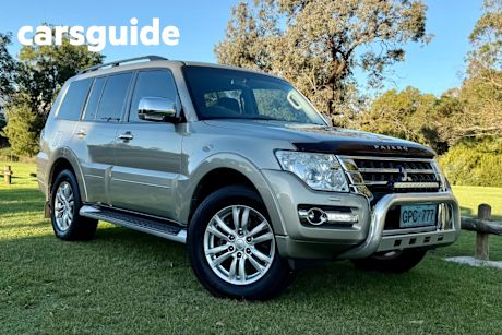Silver 2014 Mitsubishi Pajero Wagon GLX LWB (4X4)