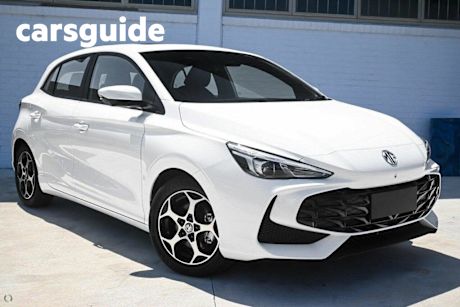 White 2025 MG MG3 Hatch Essence