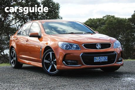 Orange 2017 Holden Commodore Sedan SV6