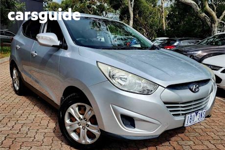 Silver 2012 Hyundai IX35 Wagon Active (fwd)