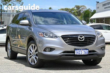 Silver 2015 Mazda CX-9 Wagon Luxury (fwd)
