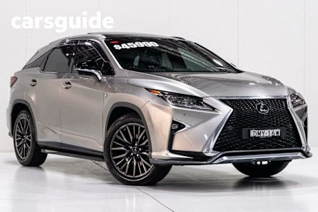 Silver 2017 Lexus RX350 Wagon F-Sport