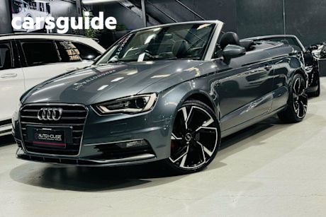 Grey 2015 Audi A3 Cabriolet 1.8 Tfsi Ambition