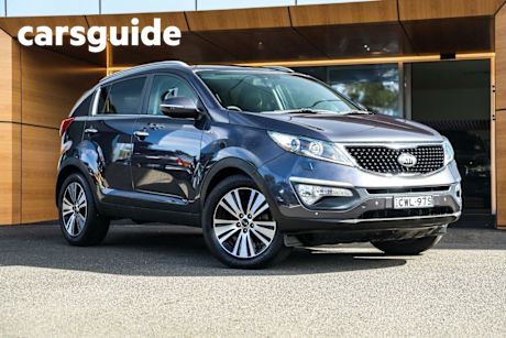Grey 2014 Kia Sportage Wagon Platinum (awd)