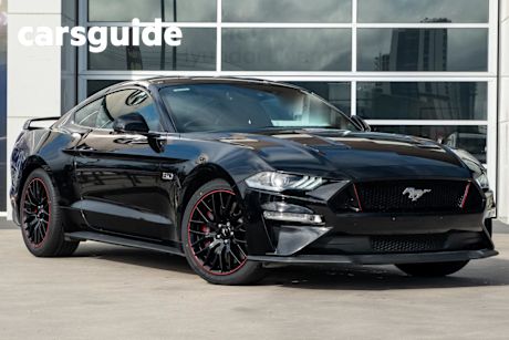 Black 2018 Ford Mustang Coupe Fastback GT 5.0 V8
