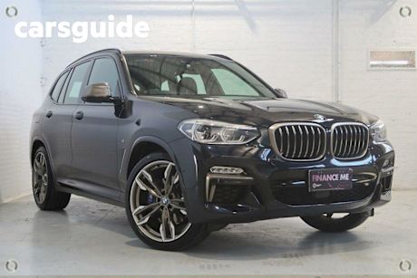 Blue 2019 BMW X3 Wagon M40I