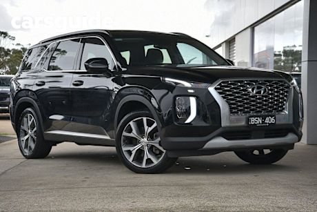 Black 2021 Hyundai Palisade Wagon Elite (8 Seat)