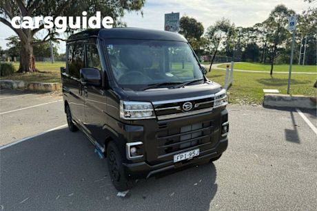 Black 2024 Daihatsu Hi-jet OtherCar Deck Van