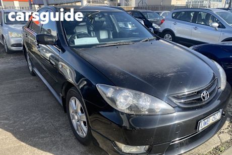 Black 2004 Toyota Camry Sedan Sportivo