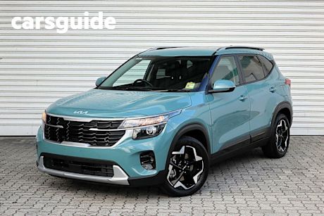 Blue 2023 Kia Seltos Wagon Sport+ (awd)