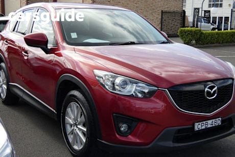 Red 2013 Mazda CX-5 Wagon Maxx Sport (4X2)
