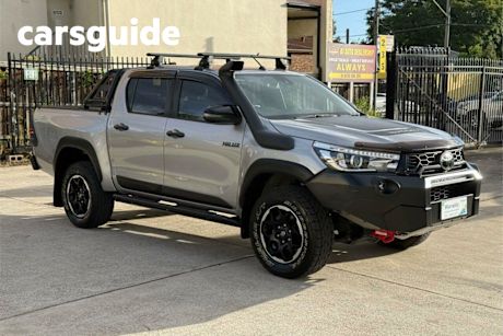 Silver 2020 Toyota Hilux Double Cab Pick Up Rugged X (4X4)