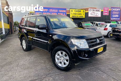 Black 2012 Mitsubishi Pajero Wagon GLX LWB (4X4)