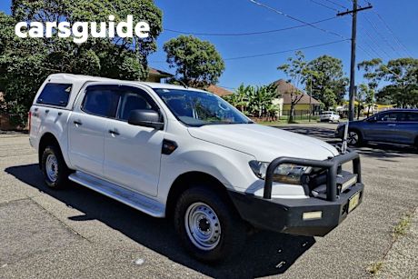 White 2015 Ford Ranger Crew Cab Utility XL 3.2 (4X4)
