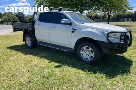 White 2016 Ford Ranger Dual Cab Utility XLT 3.2 (4X4)