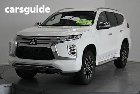 White 2022 Mitsubishi Pajero Sport Wagon GLS (2WD) 7 Seat