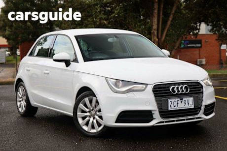 White 2014 Audi A1 Hatchback Sportback 1.4 Tfsi Attraction