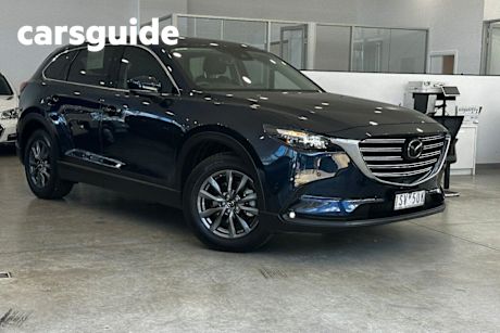 Blue 2020 Mazda CX-9 Wagon Touring (fwd)