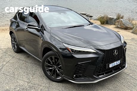 Black 2022 Lexus NX350H Wagon F Sport Hybrid AWD