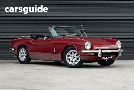 Red 1970 Triumph Spitfire Sports MK 3