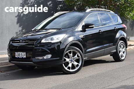 Black 2015 Ford Kuga Wagon Titanium (awd)