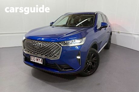 Blue 2022 GWM Haval H6 Wagon Ultra