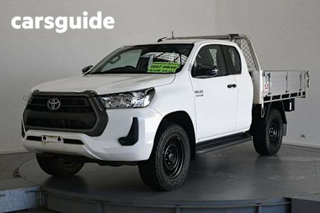 White 2020 Toyota Hilux X Cab Pickup SR HI-Rider
