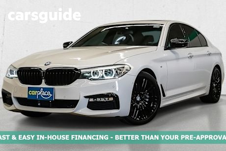 White 2018 BMW 5 Sedan 520i Steptronic M Sport