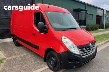 Red 2017 Renault Master Commercial Low Roof SWB AMT