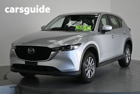 Silver 2022 Mazda CX-5 Wagon Maxx Sport (fwd)